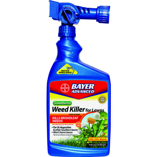 BioAdvanced 704090A Weed Killer, Liquid, Spray Application, 32 oz Brown