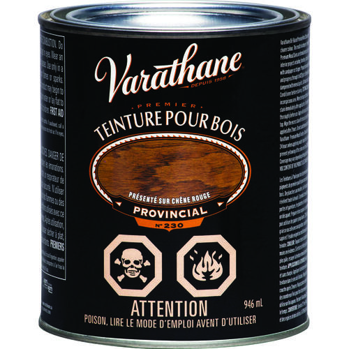 Varathane Y215315H Wood Stain, Provincial, Liquid, 946 mL