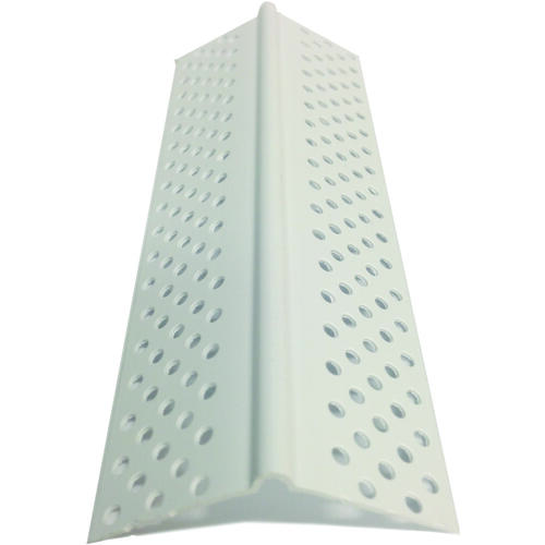 CLARKDIETRICH BUILDING SYSTEMS VLSB-10 Splayed Corner Bead, 10 ft L, 1-1/4 in W, PVC