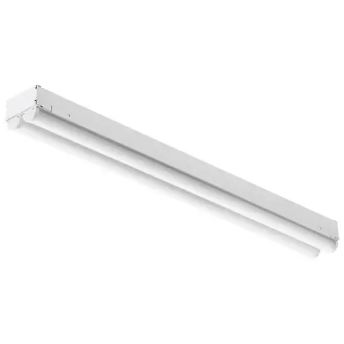 Striplight, 120 V, 25 W, 2-Lamp, LED Lamp, 2200 Lumens, 4000 K Color Temp, Steel Fixture