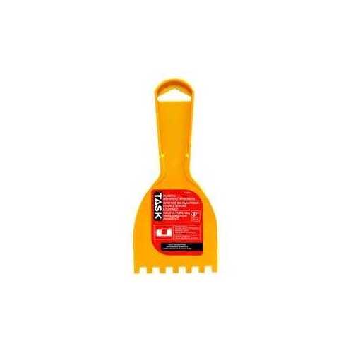 Task Tools T34311 Adhesive Spreader, Saw Tooth Blade, Plastic Blade