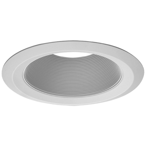 Halo RE-6109WB ETN-6109WB Baffle Trim, 6 in Dia Recessed Can, Plastic Body, White