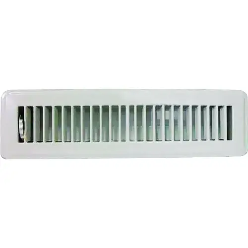 Floor Register, White