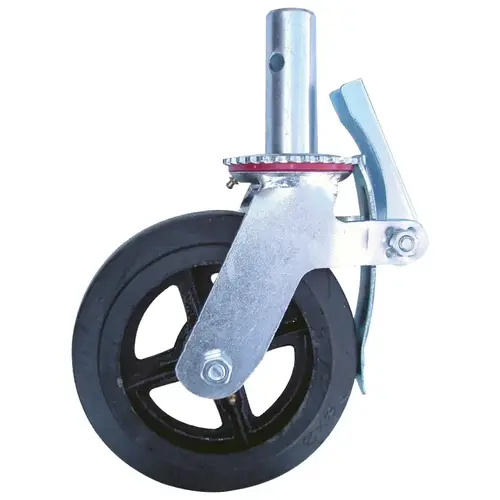 Caster, 8 in Dia Wheel, 750 lb Load