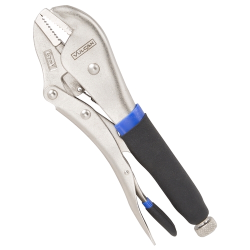 Vulcan JL-NP023 Straight Jaw Lock Plier, 10 in OAL, Cushion-Grip Handle