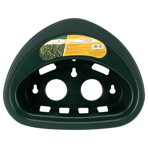 Hanger Garden Hose, 5/8 in x 40 ft Hose, Polypropylene, Dark Green, Wall Mount Mounting