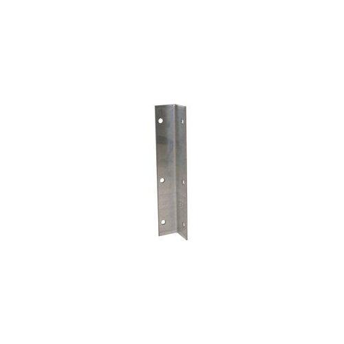 Stair Angle, 10 in W, 1-3/8 in D, Steel, Galvanized - pack of 25