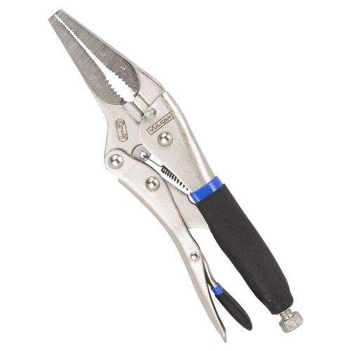 Locking Plier, 9 in OAL, 2-3/4 in Jaw Opening, Black Handle, Comfort-Grip Handle, 1-1/4 in W Jaw