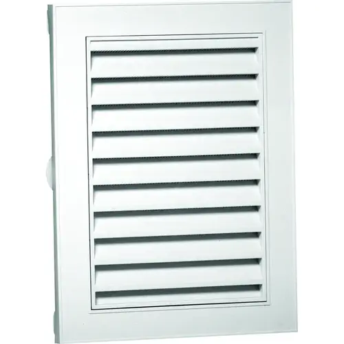 CANPLAS 626080-00 Gable Vent, 17.24 in L, 23-1/4 in W, Polypropylene, White
