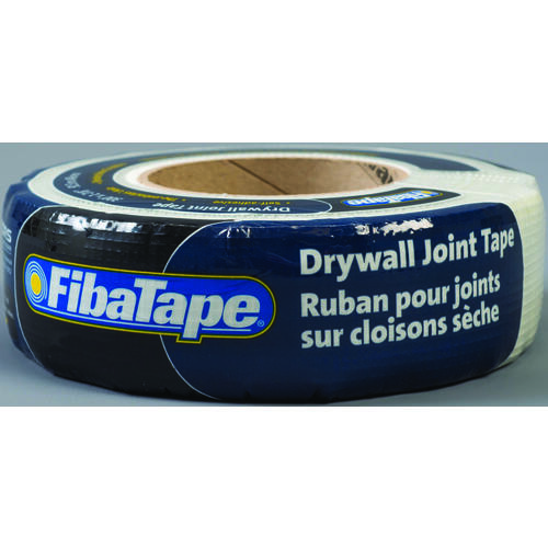 FibaTape Standard Drywall Tape Wrap, 300 ft L, 1-7/8 in W, White