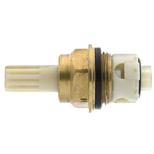 Faucet Stem, Brass, 1-63/64 in L, For: Price Pfister Two Handle Kitchen and Bathroom Sink Faucets