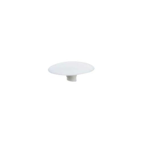 Screw Cap Cover, Plastic, White - pack of 25