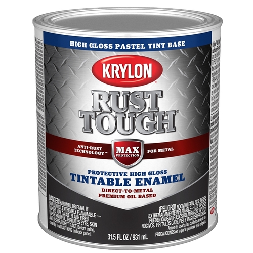 Rust Tough Tintable Enamel, Gloss, Pastel, 1 qt