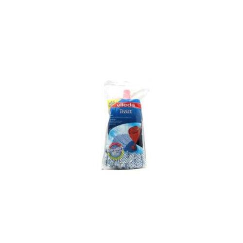 Vileda 169736 Super Twist XL 152999 Mop Refill, Microfiber Cloth, Blue/Red