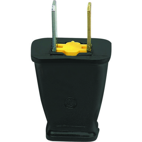 Eaton SA540 Electrical Plug, 2 -Pole, 15 A, 125 V, NEMA: NEMA 1-15, Black