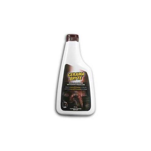 Cerama Bryte LC-51612-4 Household Cleaner, 16 oz Bottle, Liquid, Leather, White