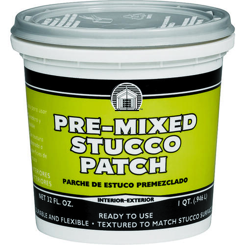 Phenopatch Stucco Patch, Off-White, 1 qt Pail