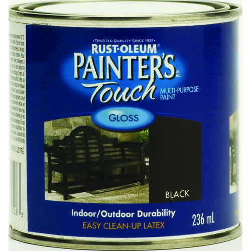 PAINTER'S Touch Brush-On Paint, Gloss, Black, 236 mL Can