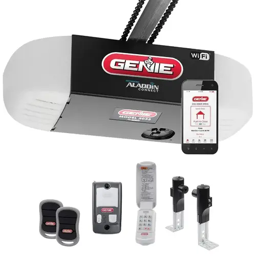 Genie 39725R ChainGlide Smart Garage Door Opener, Smartphone Control