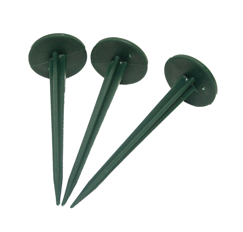 DeWitt FPR-GRN Plastic Green Landscape Fabric Pins - pack of 6