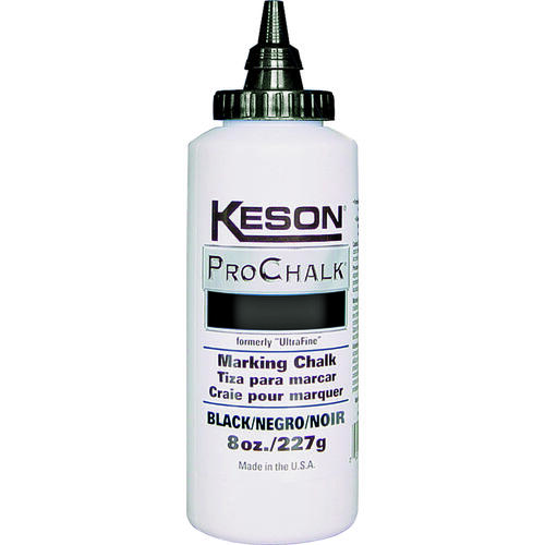 KESON LLC 8BLACK Marking Chalk Refill, Black