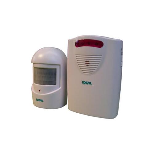 Ideal Security SK602G SK602 Wireless Expandable Motion Sensor Alarm and Alert, 45 deg Detection, 26 ft Detection Gray