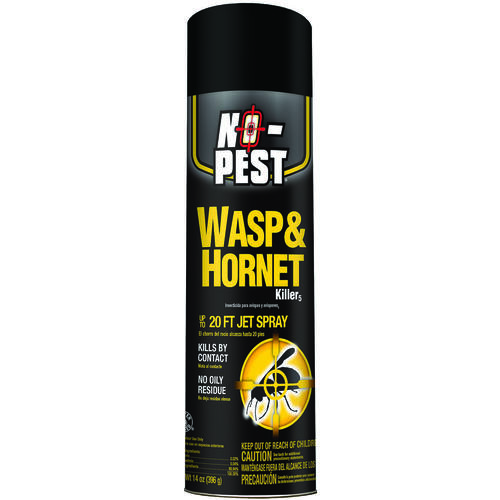 Wasp and Hornet Killer, Liquid, Spray Application, 14 oz Can