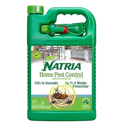Natria 706261A Home Pest Control, Spray Application, Around the Home, 1 gal Bottle