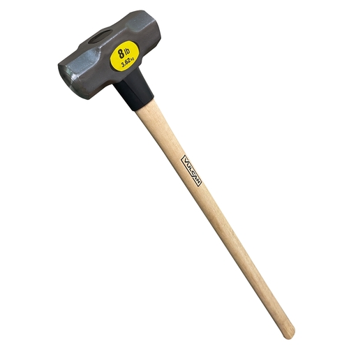 Sledge Hammer, Wood Handle, 8 lb