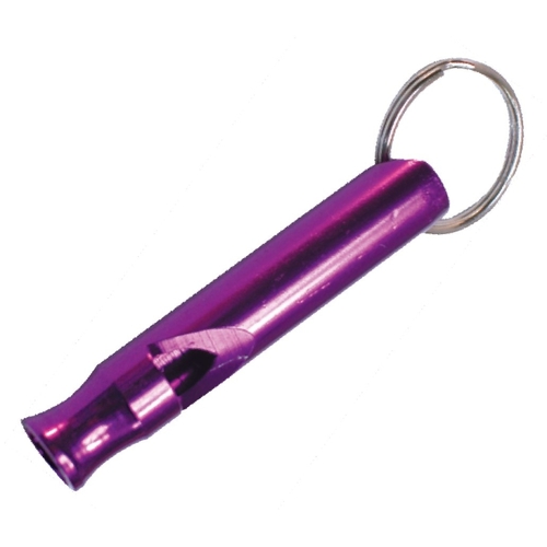 Key Ring, Key Ring Ring, 7/8 in Dia Ring, Aluminum Case, Green/Purple