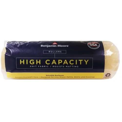 High-Capacity Roller Cover, 3/4 in Thick Nap, 9 in L - pack of 12