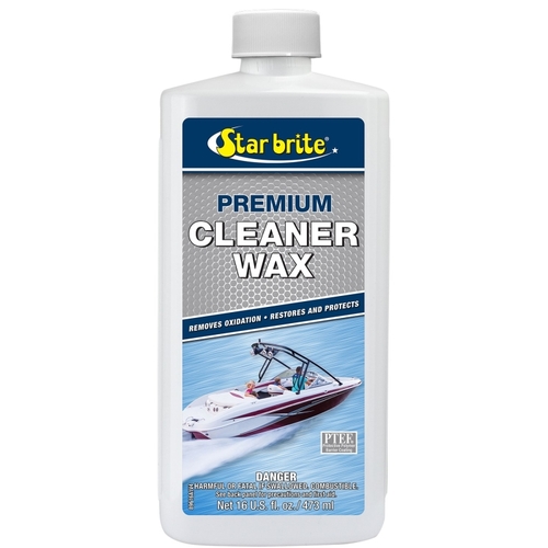 896 Series Cleaner and Wax, Liquid, Characterstic, Cream, 16 oz, Bottle