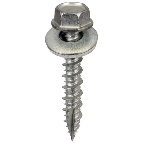 Acorn SW-MW142G250 Screw, 2 in L, High-Low Thread, Hex Drive, Type 17 Point, Galvanized, 250 BAG