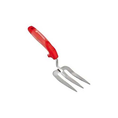 Corona CT 3374 Premium Garden Fork, Straight Tine, Stainless Steel Tine, ComfortGEL Grip Handle