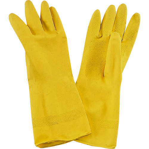 Disposable Work Gloves, For All Genders, L, 12.6 in L, Straight Thumb, Wide Cuff, Late - 2 per pack x12 packs