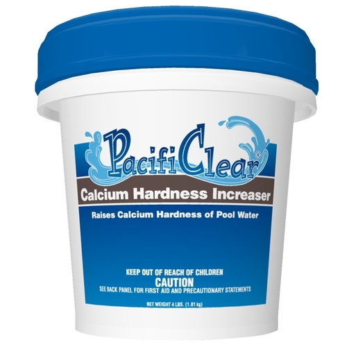PacifiClear F086004032PC Calcium Hardness Increaser, 4 lb Pail, White
