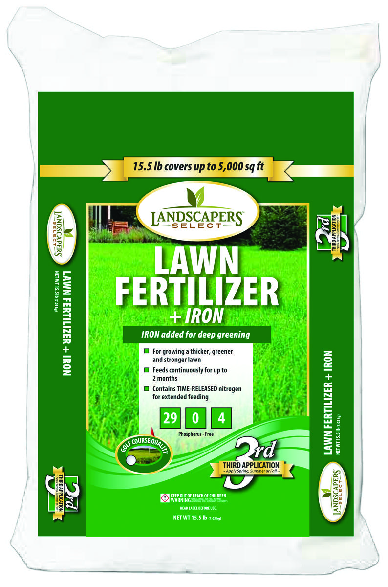 Landscapers Select 902737 Lawn Fertilizer, 16 lb Bag, Granular, 29-0-4 N-P-K Ratio