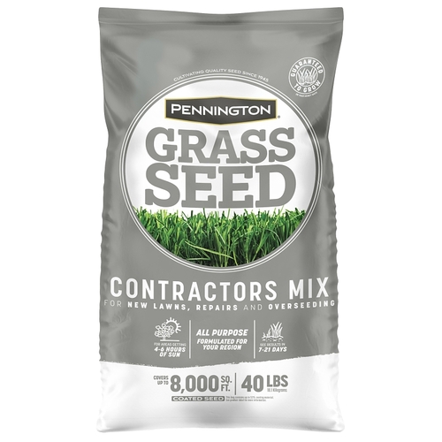 Pennington 100520262 Central Contractors Seed Mix, 40 lb Bag