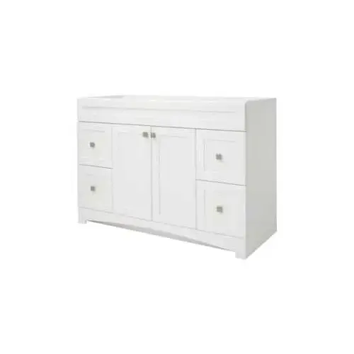Foremost MXWV4821 Monterrey Series Vanity, Flat White, 4-Drawer