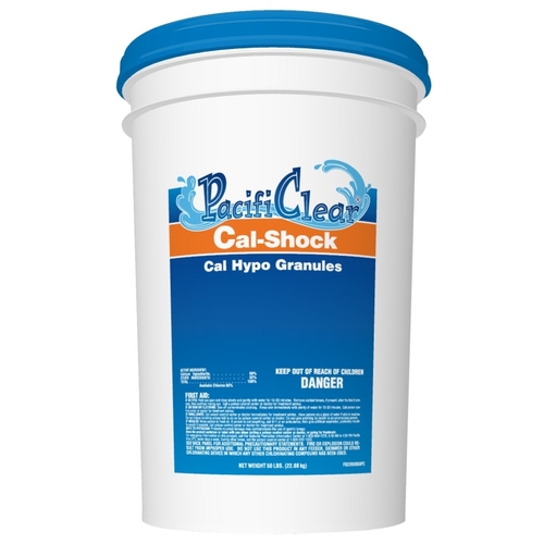 Cal-Shock Pool Chemical, 50 lb Pail, Granular