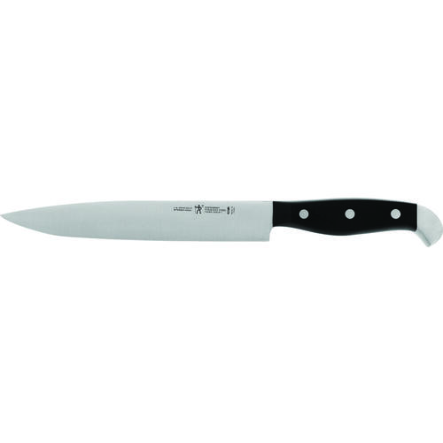 Statement Series Utility Knife, Stainless Steel Blade, Black Handle, Serrated Blade