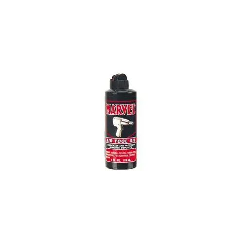 Marvel 53493 MM080R Air Tool Oil, 4 oz, Bottle Red