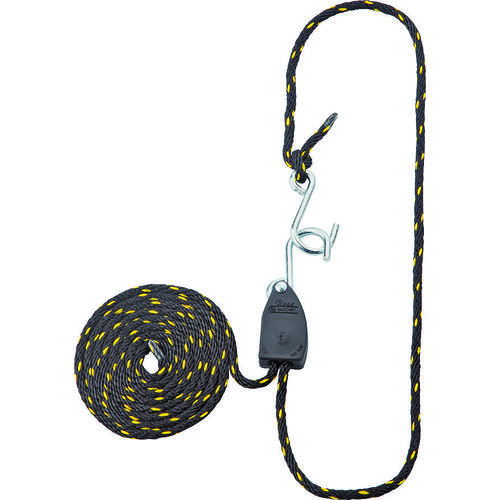 Rope Ratchet, Polypropylene/Steel, Black/Yellow