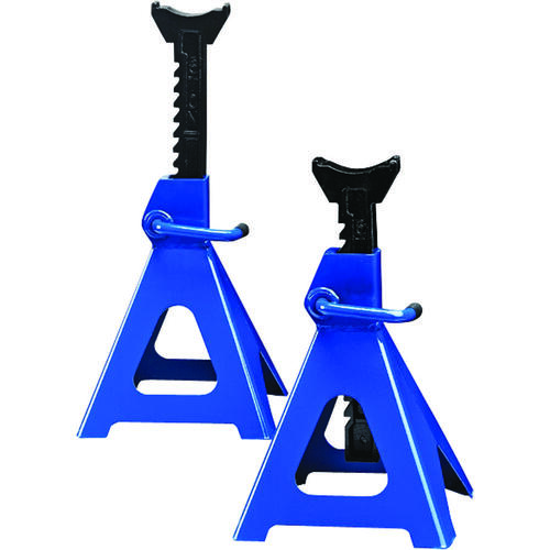 Jack Stand, 6 ton, 15-1/2 to 24-1/2 in Lift, Steel, Gray Pair