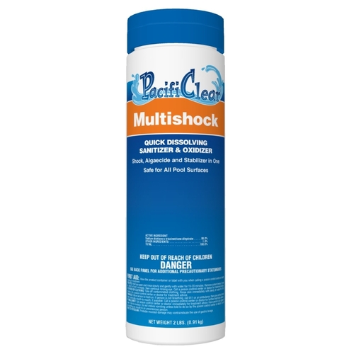 Multi-Shock Pool Chemical, 4 lb Bottle, Granular