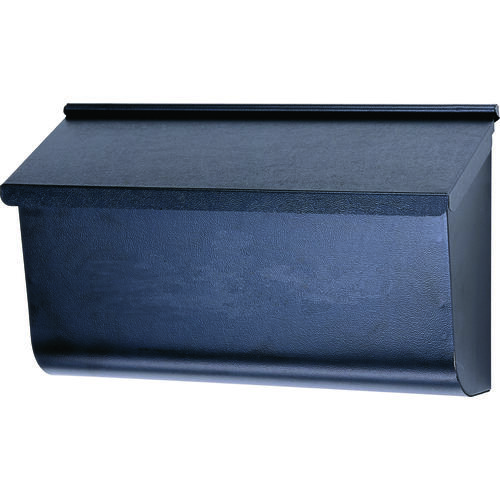 Gibraltar Mailboxes L4010WBAM Woodlands L4010WB0 Mailbox, 450 cu-in Capacity, Galvanized Steel, Textured Powder-Coated, Black