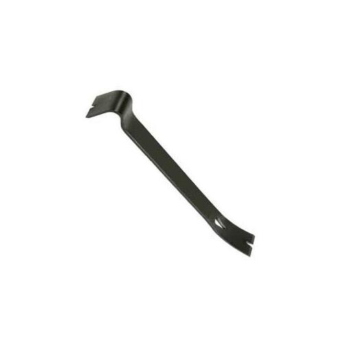 Pry Bar, 14 in L, Flat Tip, Spring Steel