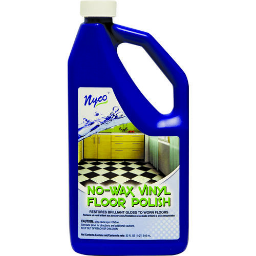 Floor Polish, 32 oz, Liquid, Acrylic Polymer, White