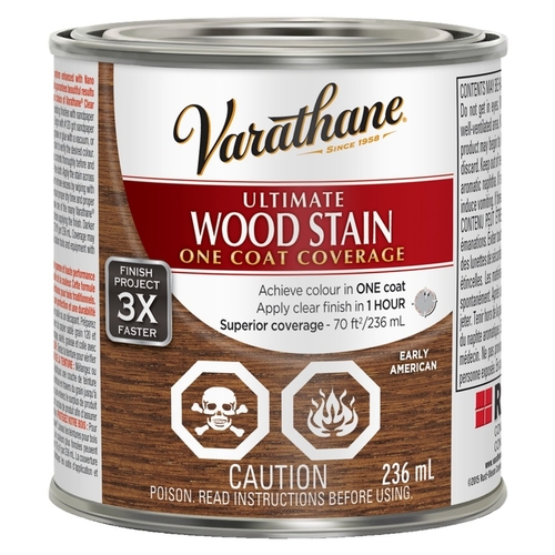 Varathane 302977 Wood Stain, Early American, Liquid, Can