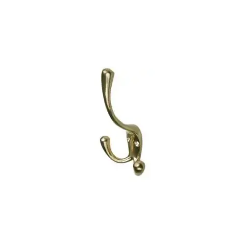 Utility Hook, 10 kg, 3-Hook, Metal, Matte Black